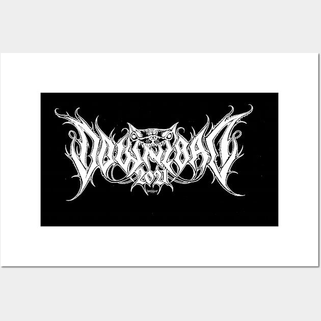 Christophe Szpajdel Download 2021 Logo T-Shirt (B01) T-Shirt Wall Art by Dwarrowdelf Records